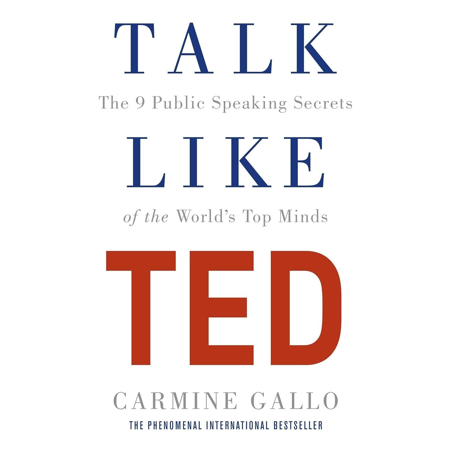Talk Like TED, How to Talk to Anyone and Kick Ass Small Talk 3 Books Collection Set