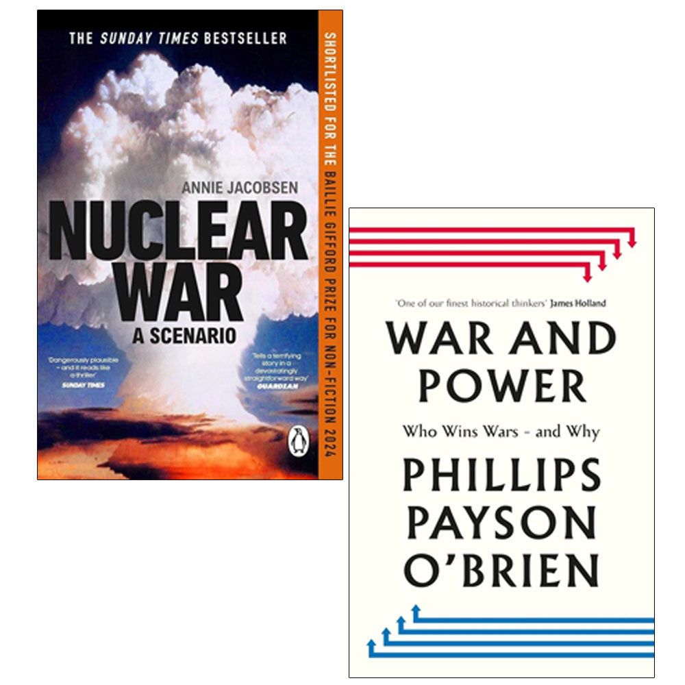 War and Power (HB), Nuclear War by Annie Jacobsen 2 Books Collection Set