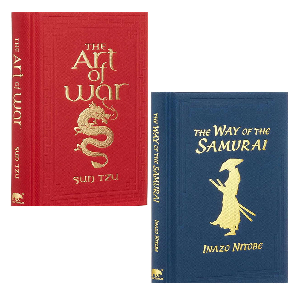 The Way of the Samurai by Inazo Nitobe, The Art of War by Sun Tzu 2 Books Collection Set