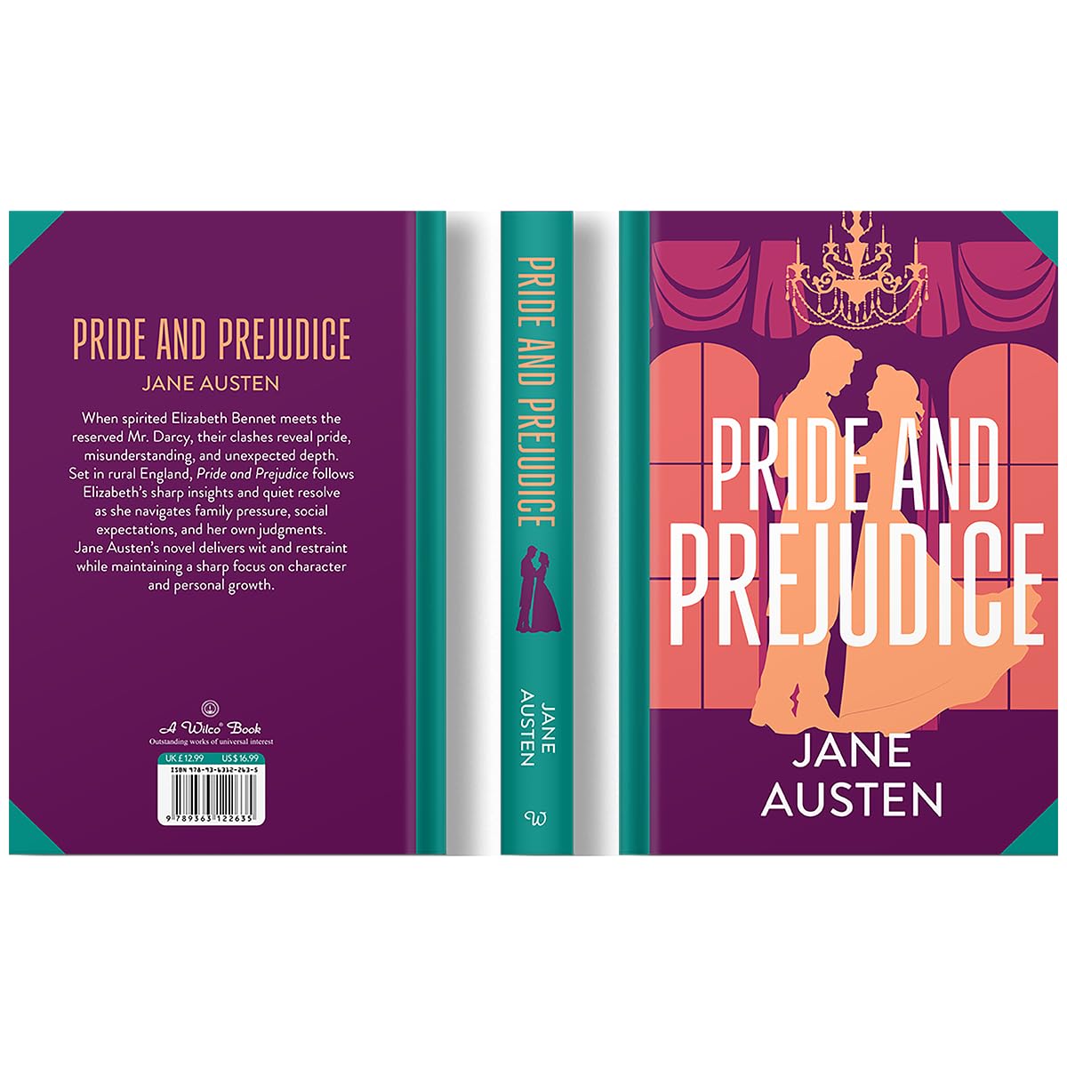 Pride and Prejudice by Jane Austen (Deluxe  Sprayed Edge Edition)