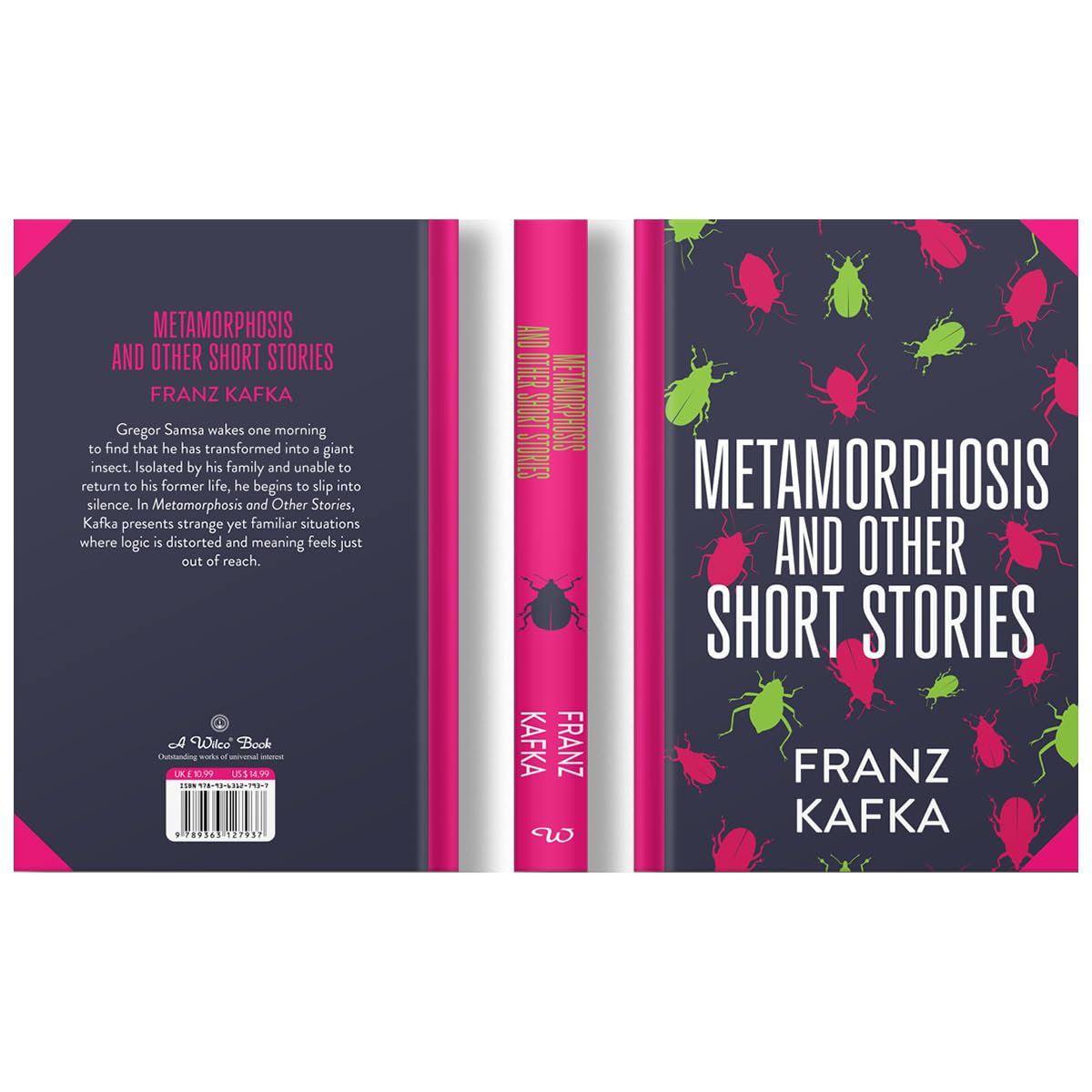 The Metamorphosis and Other Stories by Franz Kafka (Deluxe  Sprayed Edge Edition)
