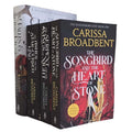 Crowns of Nyaxia Series By Carissa Broadbent 4 Books Set (The Fallen and the Kiss of Dusk (HB), Serpent and the Wings of Night)