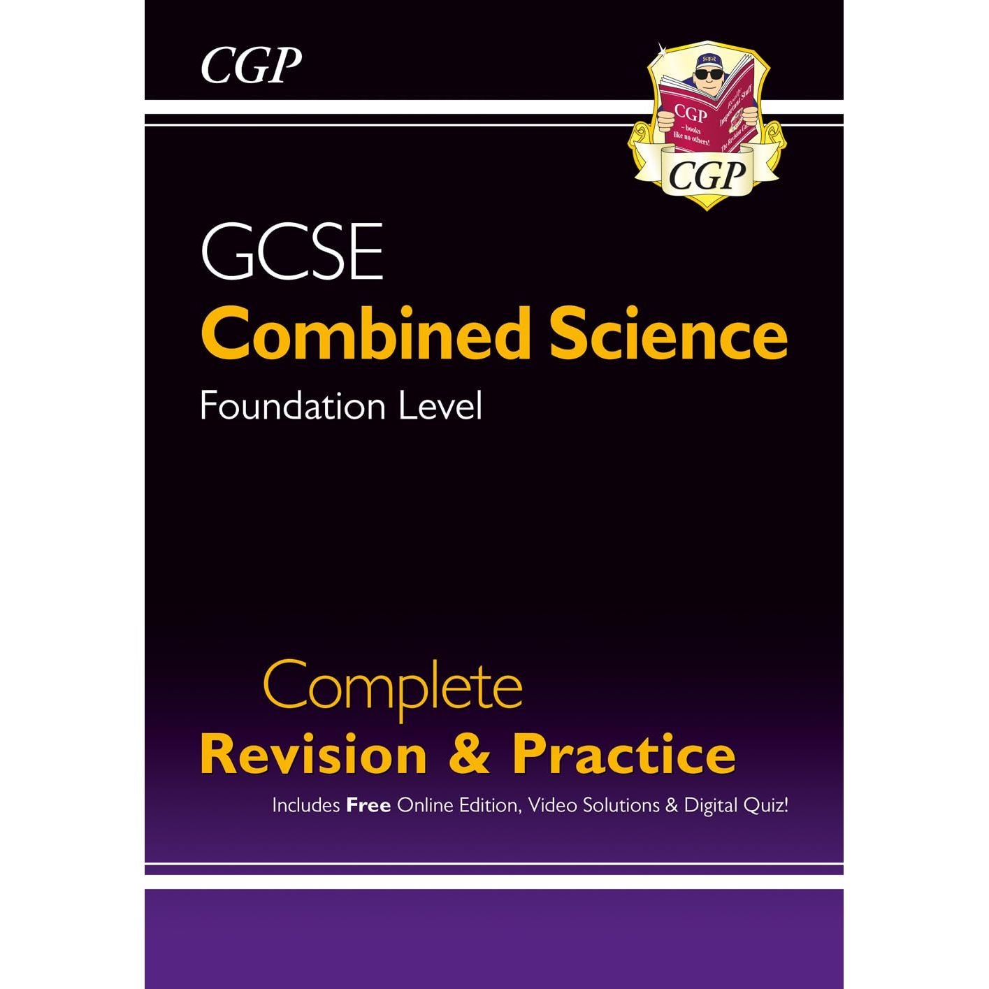 GCSE Combined Science Foundation Complete Revision and Practice w/ Online Ed, Videos and Quizzes: for the 2026 and 2027 exams (CGP GCSE Combined Science)