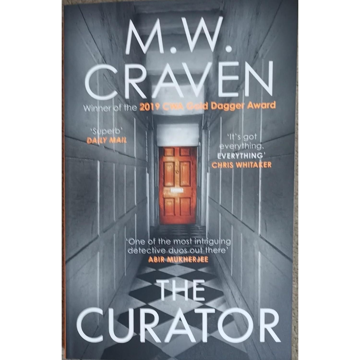 M. W. Craven Washington Poe Series 4 Books Collection Set (The Puppet Show,The Curator, The Botanist,  Dead Ground)