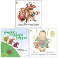 Mem Fox Collection 3 Books Set(Wilfrid Gordon Mcdonald Partridge, Where is the Green Sheep?  & Ten Little Fingers and Ten Little Toes)