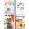 The Dog Guardian, Doggie Language[], 101 Dog Tricks, Brain Teasers for dogs 4 Books Collection Set