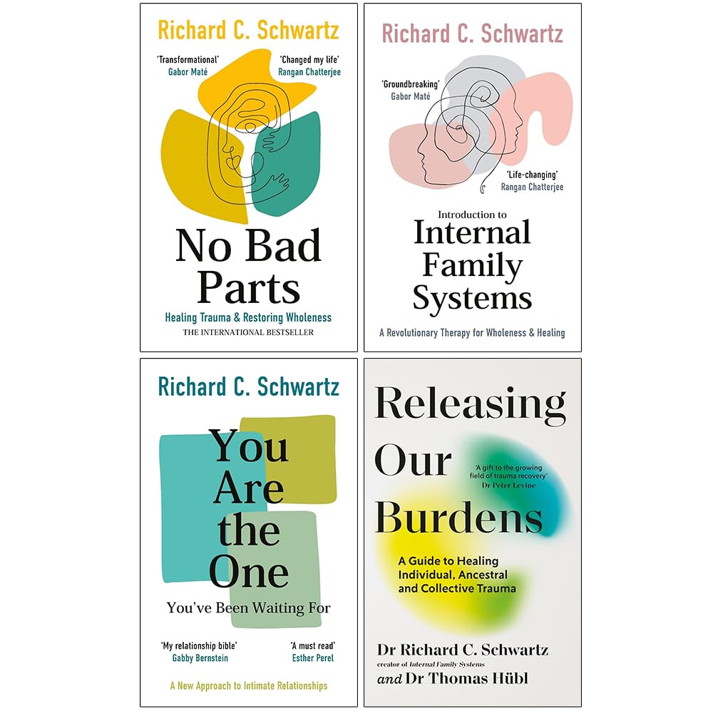 Richard Schwartz Collection 4 Books Set (No Bad Parts, Introduction to Internal Family Systems & More)