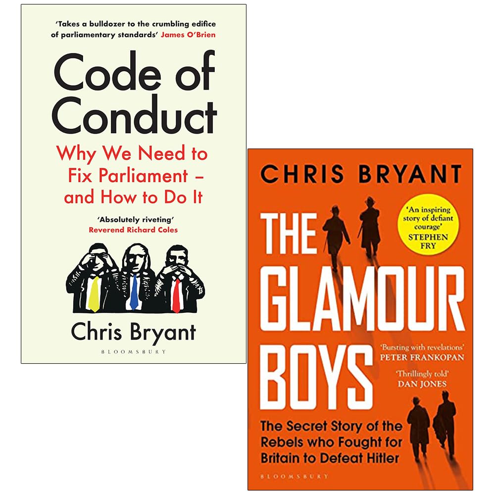 Chris Bryant Collection 2 Books Set (Code of Conduct [] and The Glamour Boys)