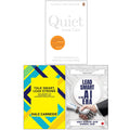 Quiet The Power of Introverts in a World That Can't Stop Talking, Talk Smart Lead Strong & Lead Smart in the AI Era 3 Books Collection Set