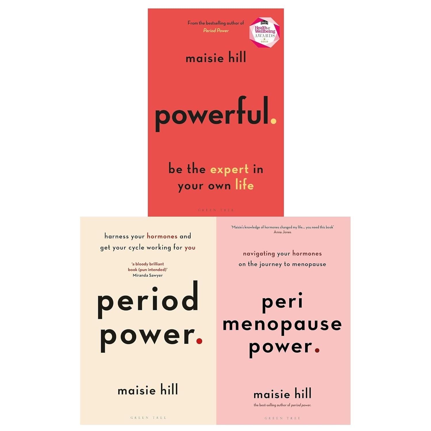 Maisie Hill 3 Books Collection Set(Powerful ,Period Power & Perimenopause Power)