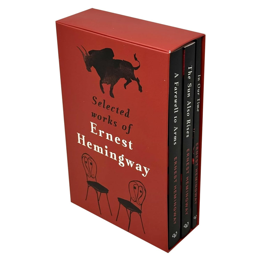 Selected Works of Ernest Hemingway 3 Books Collection Box Set(In Our Time, The Sun Also Rises & A Farewell to Arms)