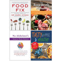 Food Fix, The Bone Broth Miracle, No Alzheimer's Smarter Brain Keto Solution, Tasty and Healthy F*ck That's Delicious 4 Books Collection Set