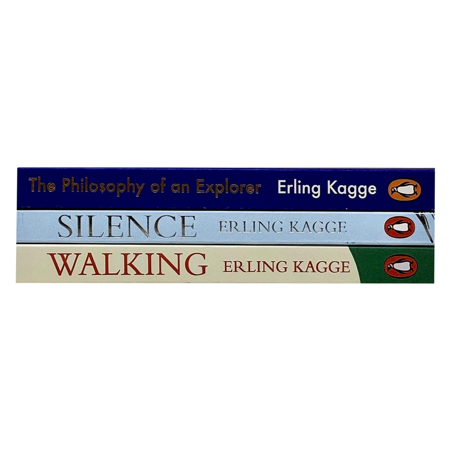Erling Kagge 3 Books Collection Set (Walking One Step at a Time, Silence In the Age of Noise &amp; The Philosophy of an Explorer)