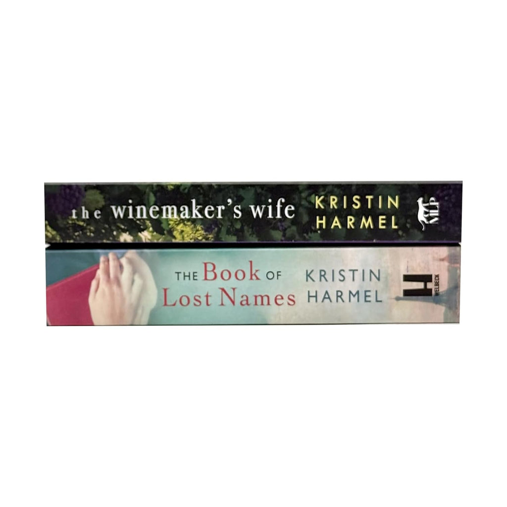 Kristin Harmel 2 Books Collection Set (The Winemaker's Wife & The Book of Lost Names)