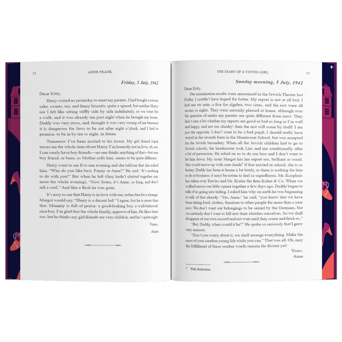 The Diary of A Young Girl: Wilco Classics Sprayed Edge Premium by Anne Frank
