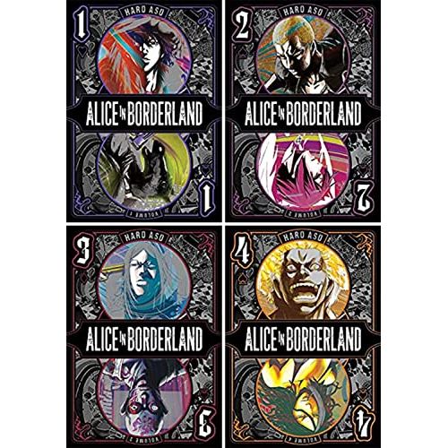 Alice in Borderland Volume 1-4 Collection 4 Books Set By Haro Aso