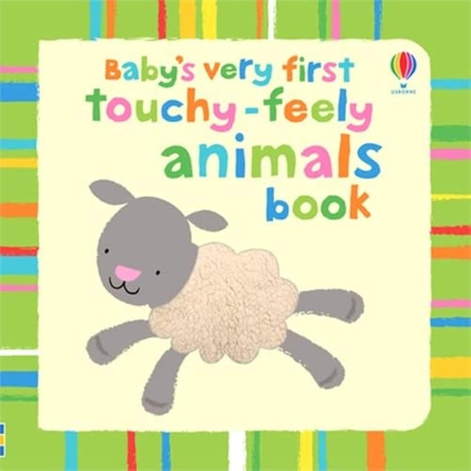 Usborne Baby's Very First Collection 3 Books Set By Fiona Watt (Baby's Very First Touchy-feely Book,Animals & Christmas Book)
