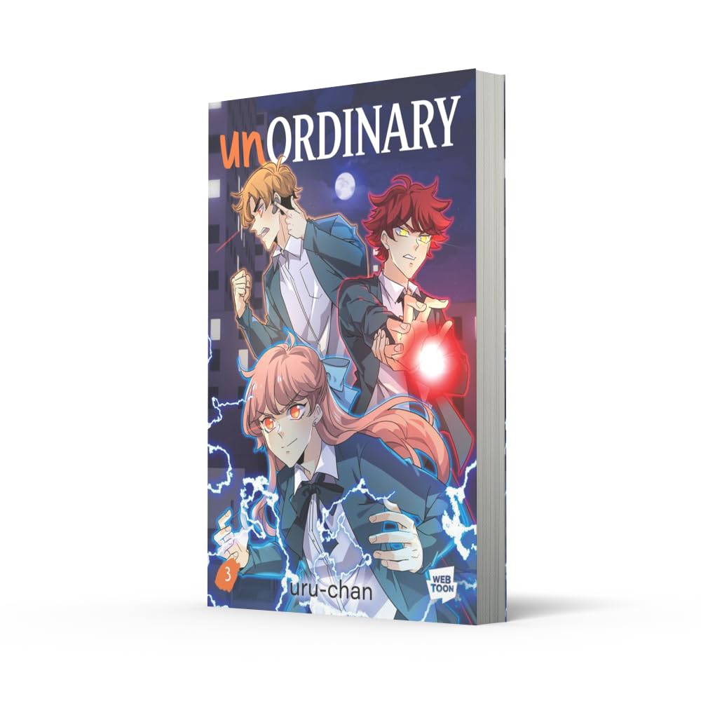 unOrdinary book 3: New for 2025, the third book of Webtoon’s biggest and most popular action by uru-chan