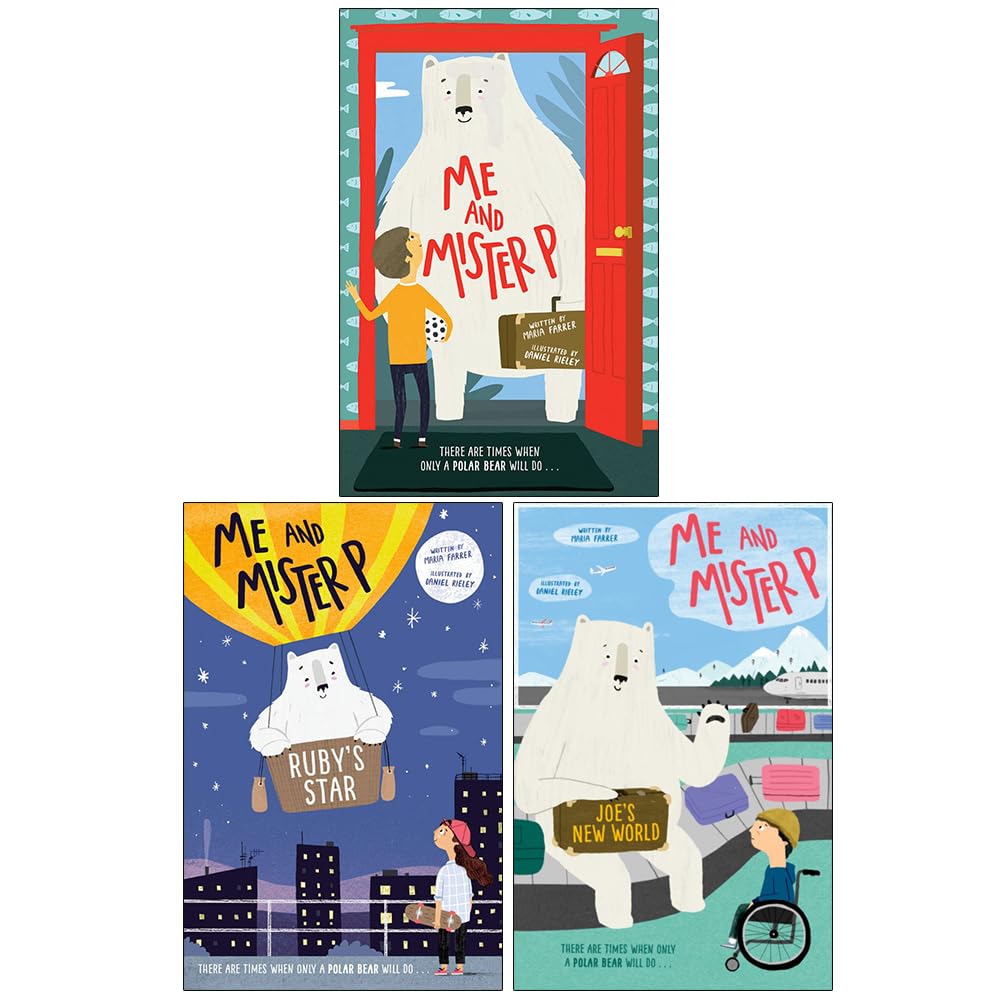 Me and Mister P Series 3 Books Collection Set By Maria Farrer (Me and Mister P, Ruby's Star and Joe's New World)