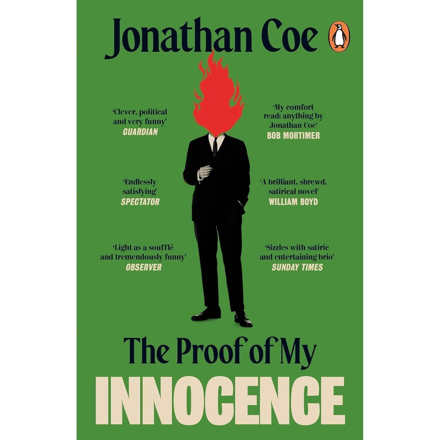 Jonathan Coe Collection 3 Books Set (Bournville , The Proof of My Innocence & What a Carve Up!)