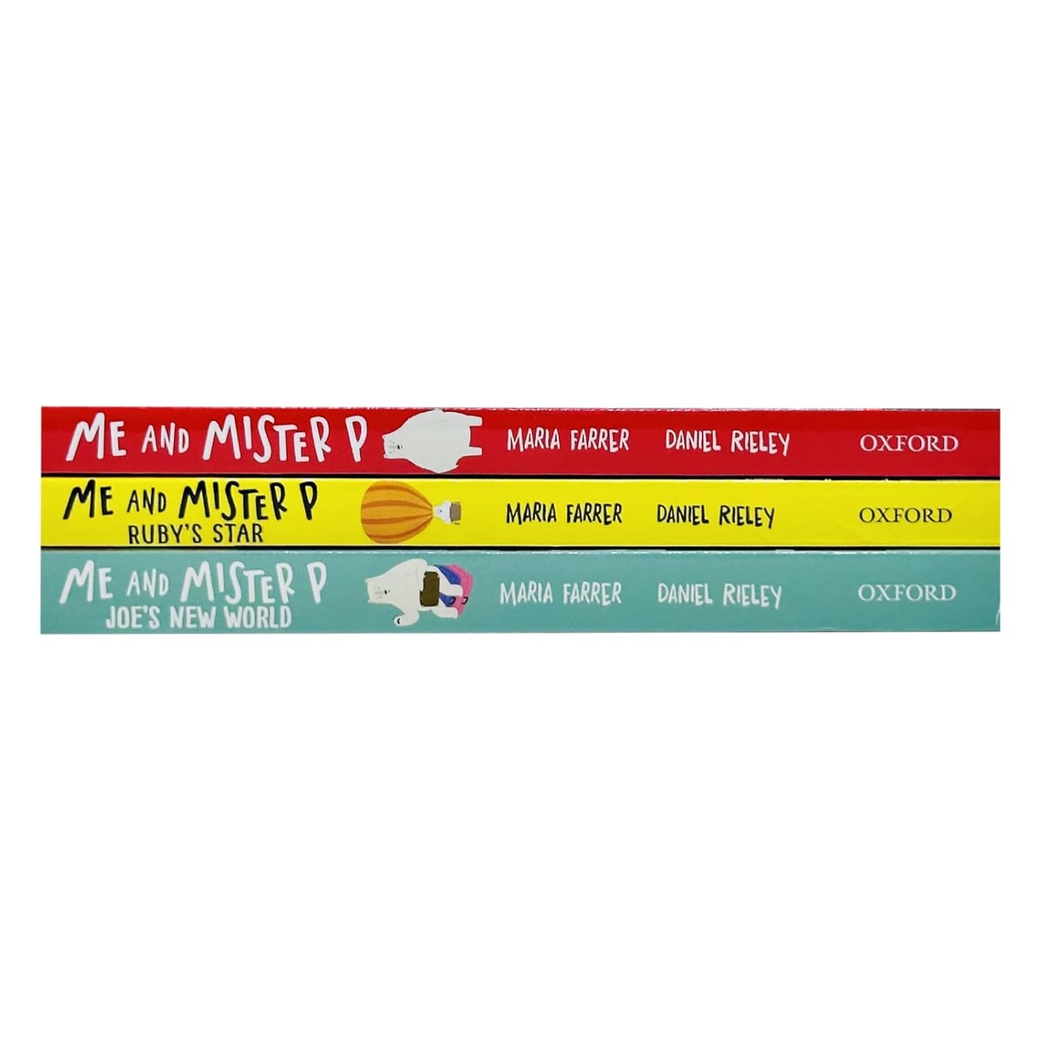 Me and Mister P Series 3 Books Collection Set By Maria Farrer (Me and Mister P, Ruby's Star and Joe's New World)