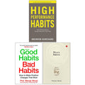 High Performance Habits, Good Habits Bad Habits and Micro Habits Small Changes Big Impact 3 Books Collection Set