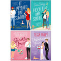 Tessa Bailey Bellinger Sisters and Vine Mess Series Collection 4 Books Set (It Happened One Summer, Hook Line and Sinker, Secretly Yours and Unfortunately Yours)