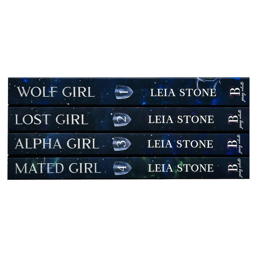 Wolf Girl Series 4 Books Collection Set By Leia Stone (Alpha Girl, Wolf Girl, Lost Girl & Mated Girl)
