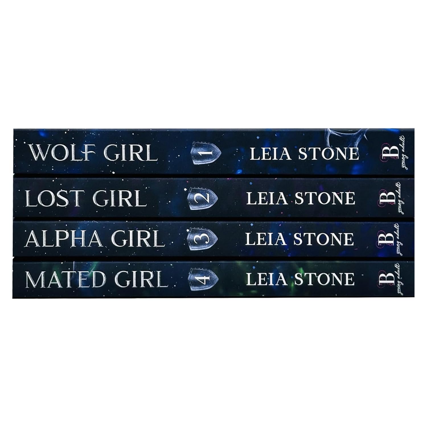 Wolf Girl Series 4 Books Collection Set By Leia Stone (Alpha Girl, Wolf Girl, Lost Girl & Mated Girl)