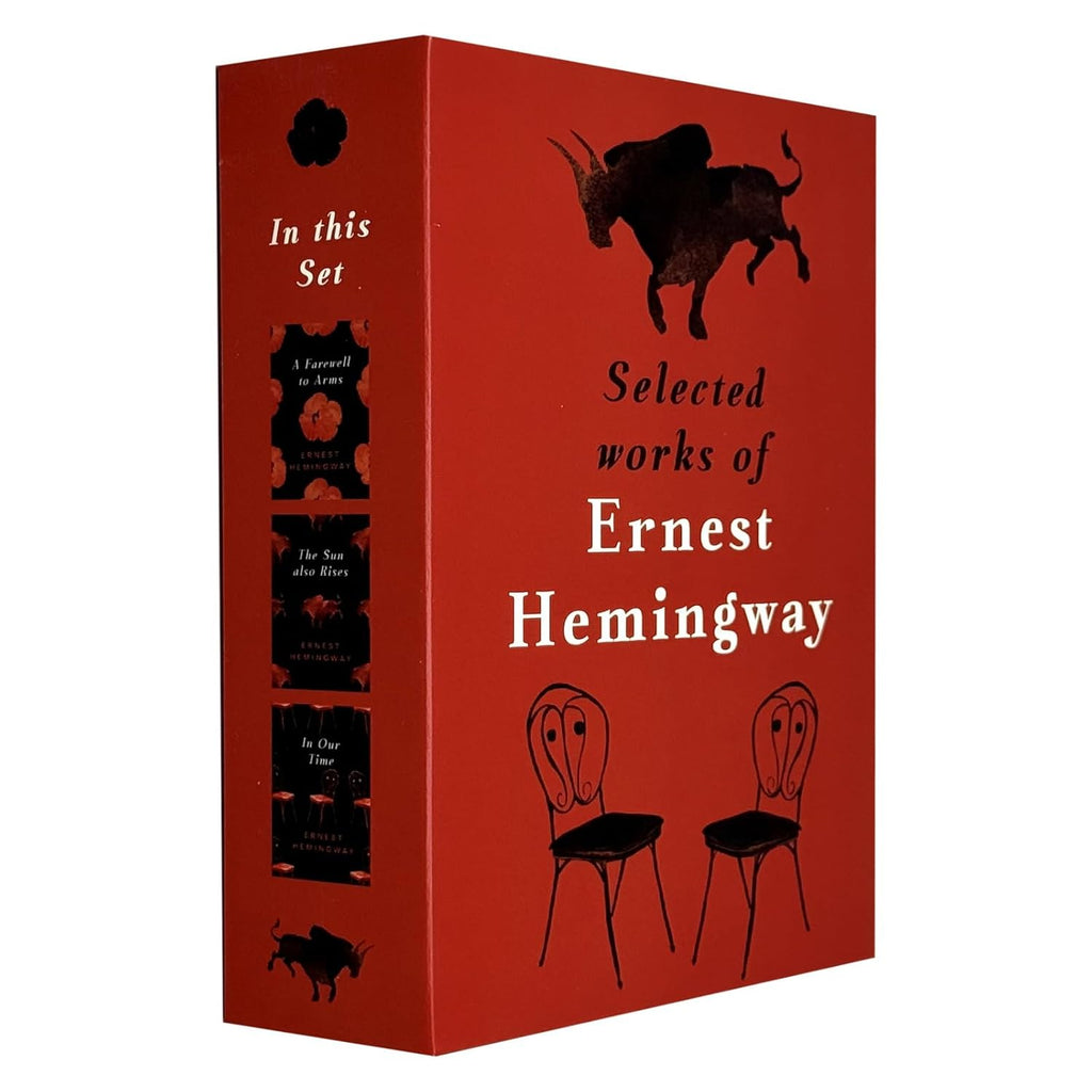 Selected Works of Ernest Hemingway 3 Books Collection Box Set(In Our Time, The Sun Also Rises & A Farewell to Arms)