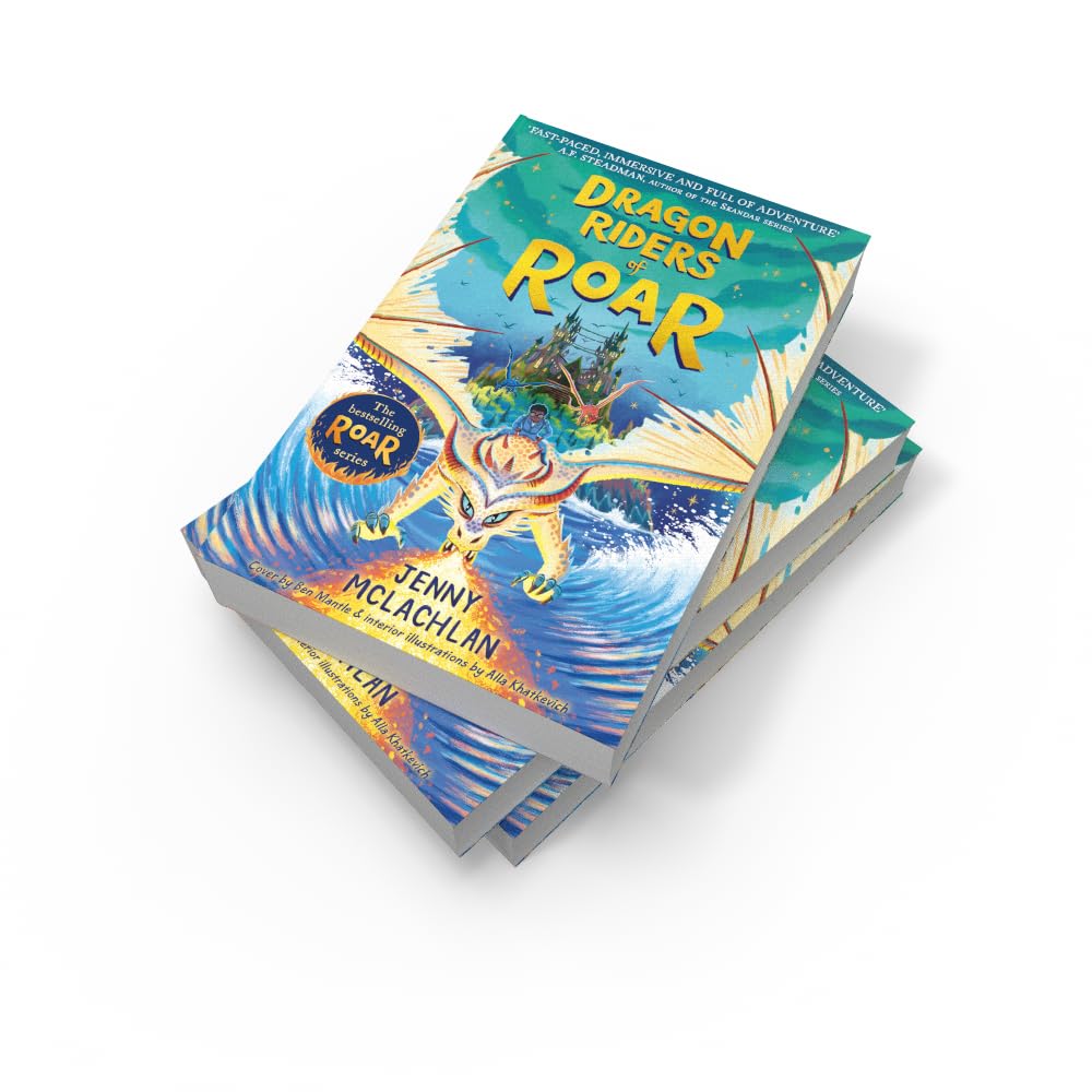 Dragon Riders of Roar: The epic and funny by Jenny McLachlan