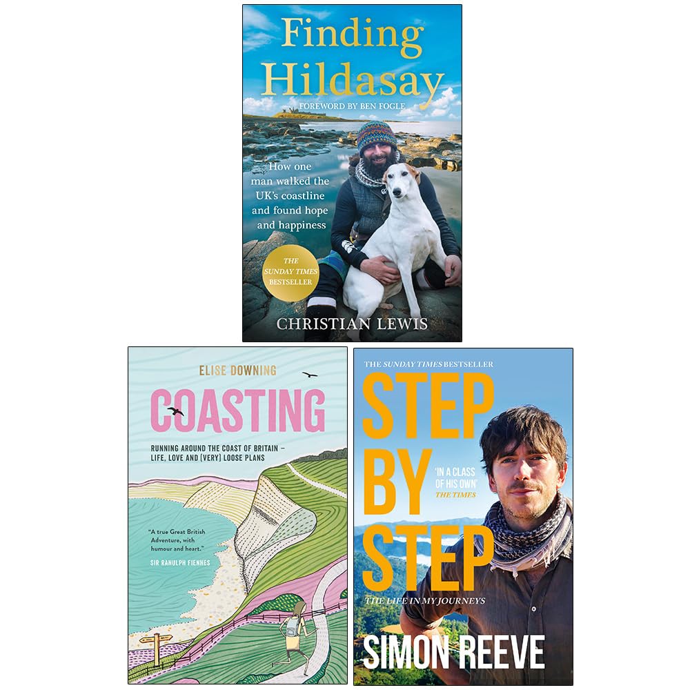 Finding Hildasay [], Coasting and Step By Step 3 Books Collection Set