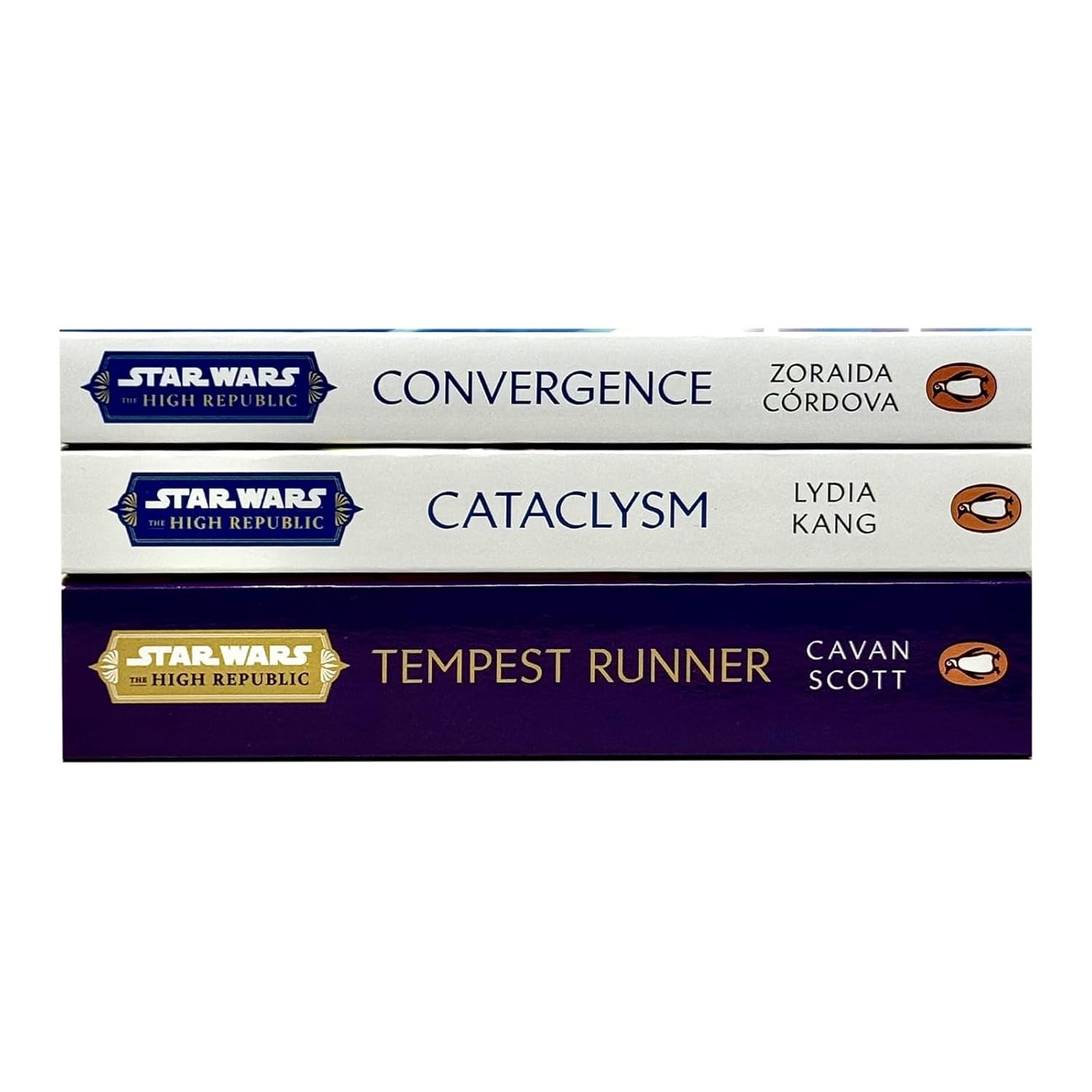 Star Wars High Republic Series 3 Books Collection Set (Books 4-6) (Tempest Runner, Convergence(PB), Cataclysm)