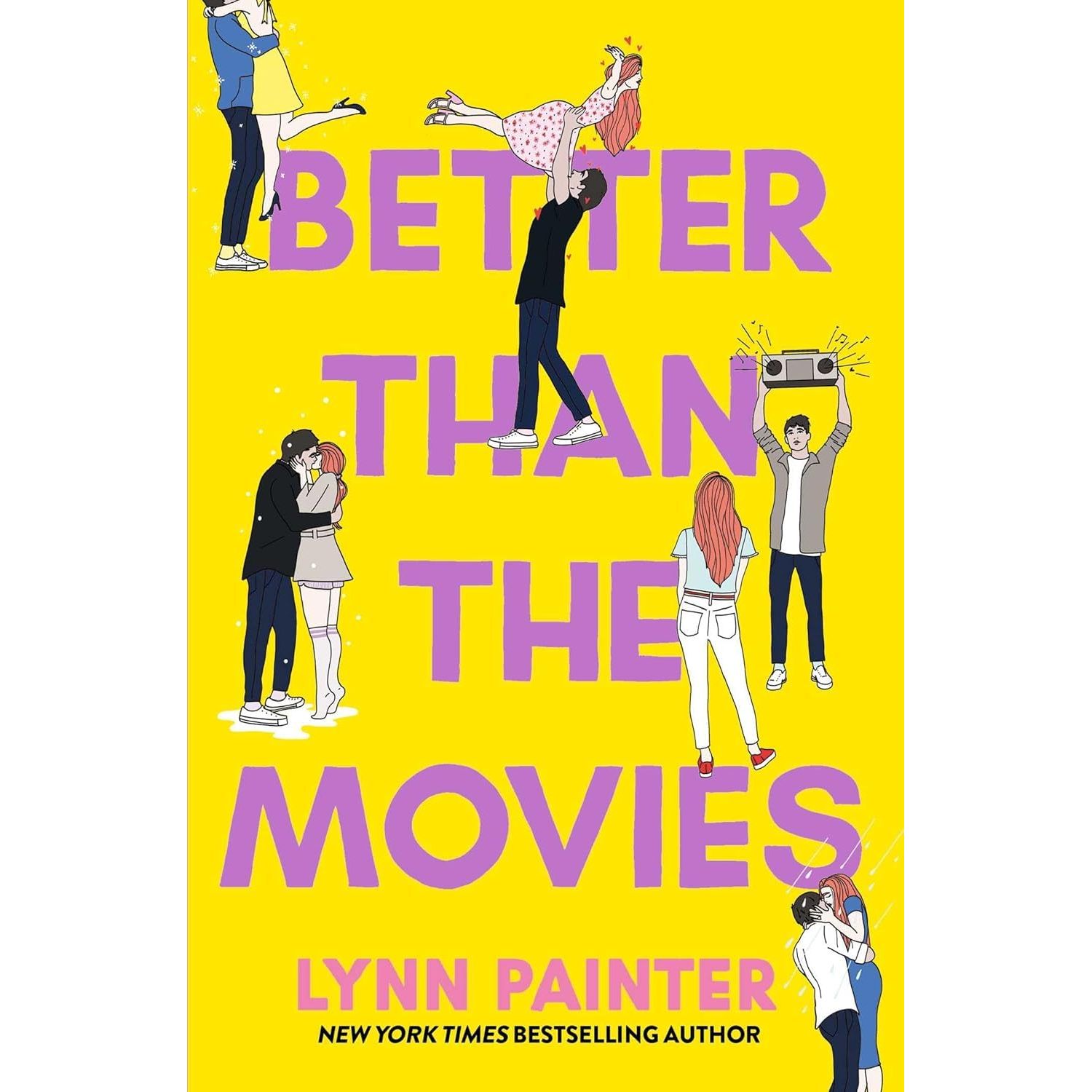 Lynn Painter Rom-Coms 5 Books Collection Set (Better Than the Movies, The Do-Over, Betting on You)