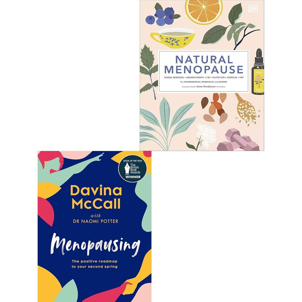 Menopausing, Natural Menopause 2 Books Collection Set