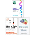 Emotional Intelligence, Deeper Mindfulness and How to Calm Your Mind 3 Books Collection Set