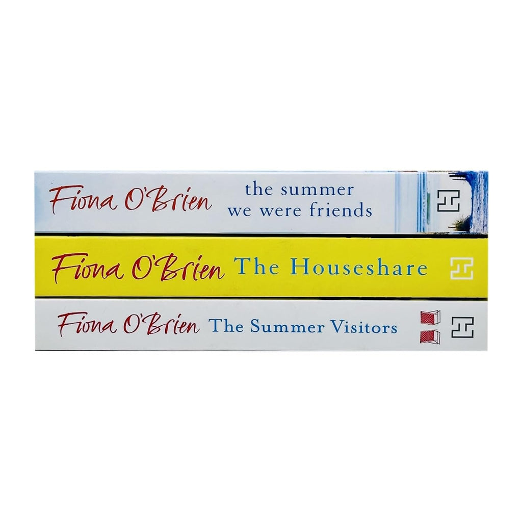 Fiona O'Brien Collection 3 Books Set (The Summer We Were Friends, The Houseshare and The Summer Visitors)
