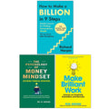 The Psychology Of Money Mindset, How to Make a Billion in Nine Steps(HB) and Make Brilliant Work 3 Books Collection Set