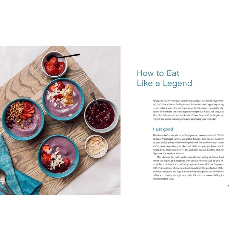 Eat Like a Legend: Delicious, Super Easy Recipes to Perform at Your Peak by Dan Churchill