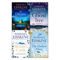Barbara Erskine Collection 4 Books Set (The Dream Weavers, The Darkest Hour, Sleeper's Castle, The Ghost Tree)