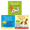 That's not my jigsaw book Collection 3 Books Set by Fiona Watt (Farm Animals, Under the sea and Pets)