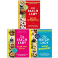 Suzanne Mulholland The Batch Lady 3 Books Collection Set (The Batch Lady Saves Christmas, Grab and Cook and Rapid Dinners)