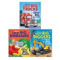 Usborne Great Big Flaps Collection 3 Books Set by Alice Beecham(Great Big Trucks,Great Big Diggers &  Great Big Dinosaurs)