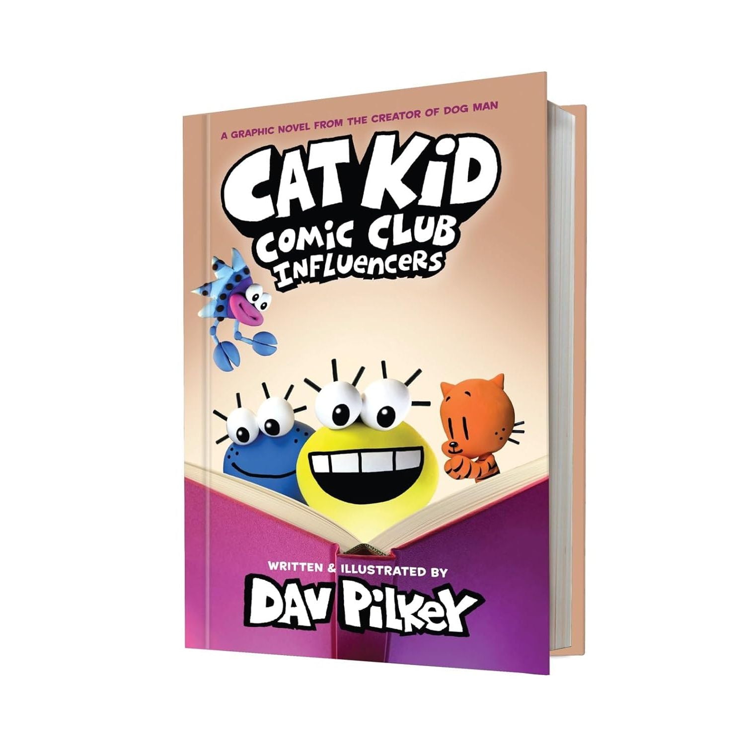 Cat Kid Comic Club 5: Influencers (from the multi-million-copy globally bestselling creator of Dog Man!): Influencers by Dav Pilkey