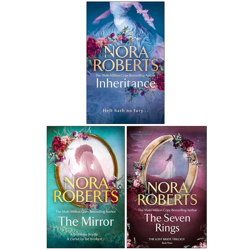The Lost Bride 2 Books Collection Set By Nora Roberts (Inheritance, The Mirror