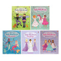 Usborne Sticker Dolly Dressing 5 Books Set Collection (Mermaids, Princesses, Unicorns, Weddings, Halloween