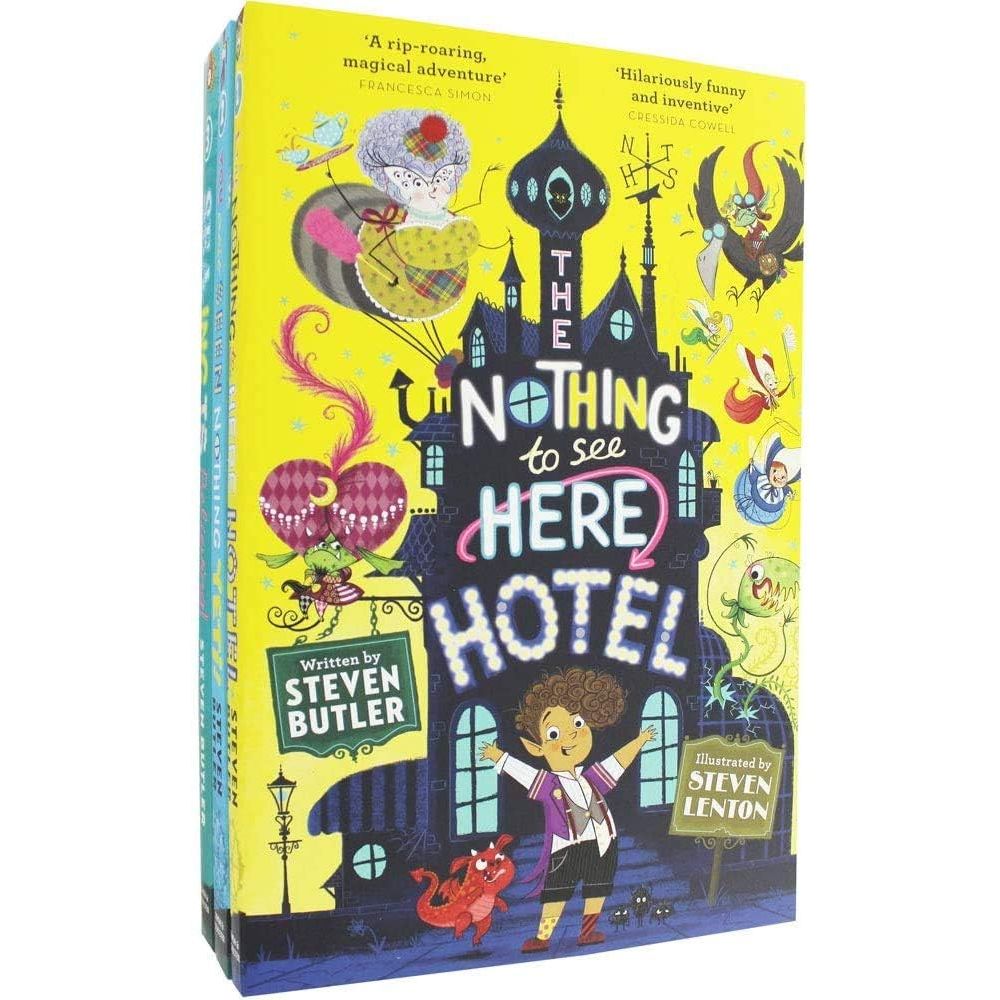 Nothing to See Here Hotel 3 Books Collection Set (You Ain't Seen Nothing Yeti, Sea-ing is Believing!)