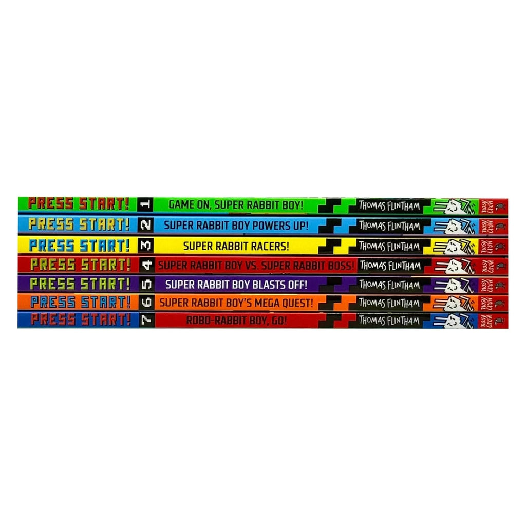 Press Start Series 1-7 Books Collection by Thomas Flintham