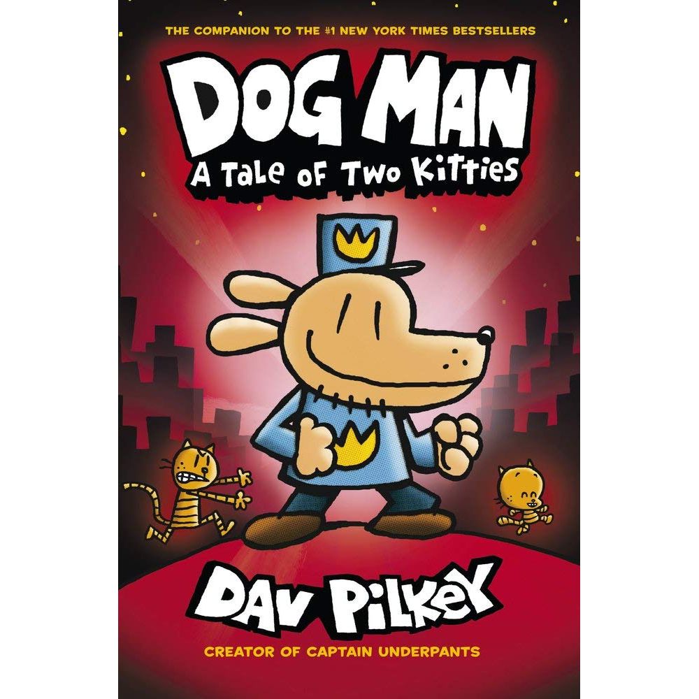 Dog Man Series 10 Books Collection Set By Dav Pilkey (Dog Man, Unleashed, A Tale of Two Kitties)