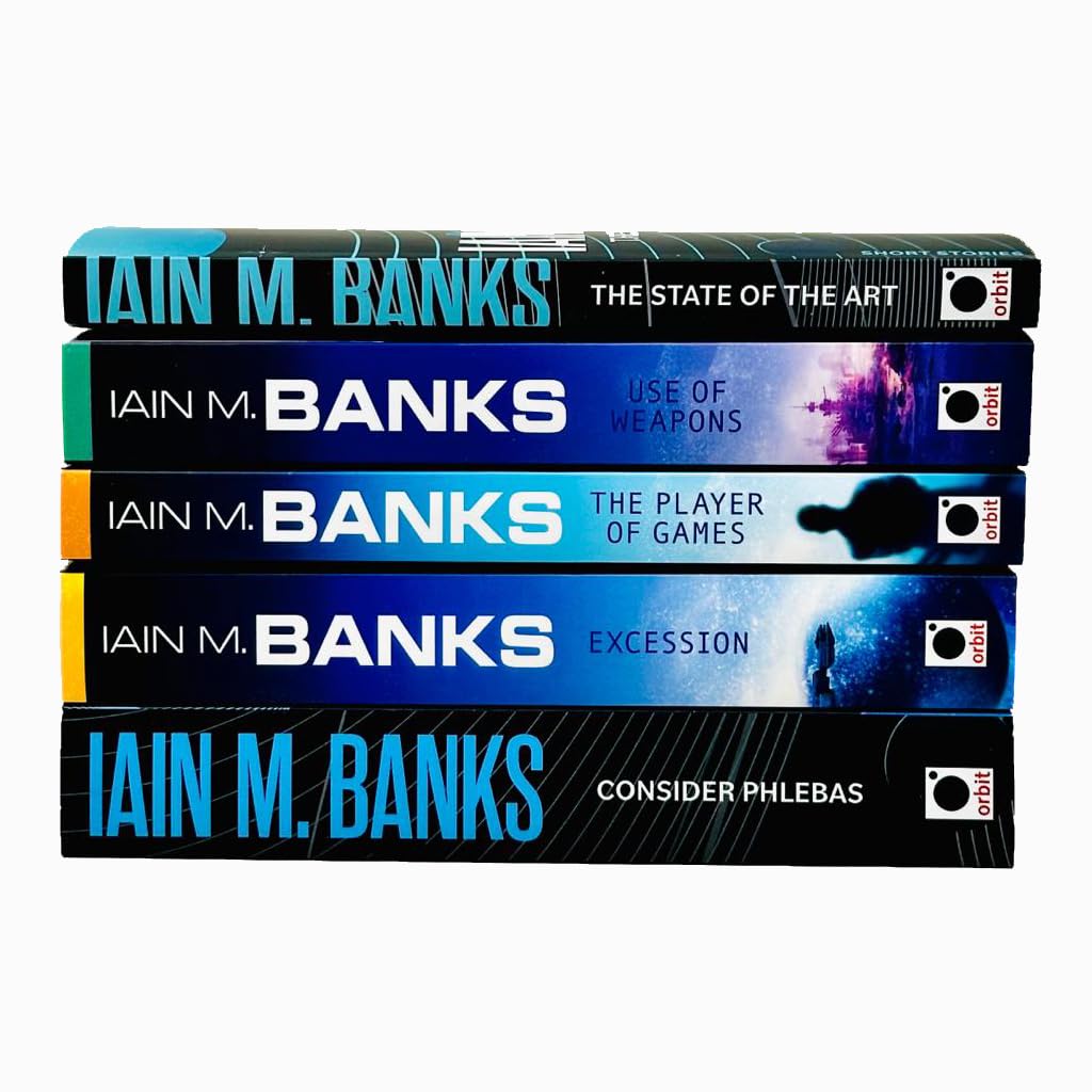 Culture series 1 : 5 Books Collection Set by iain m Banks